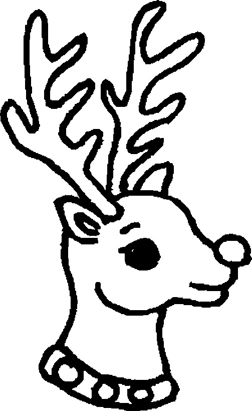 503x819 Coloring Page Christmas Coloring Page Christmas Reindeer