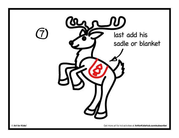 580x448 The Best How To Draw Reindeer Ideas On Reindeer