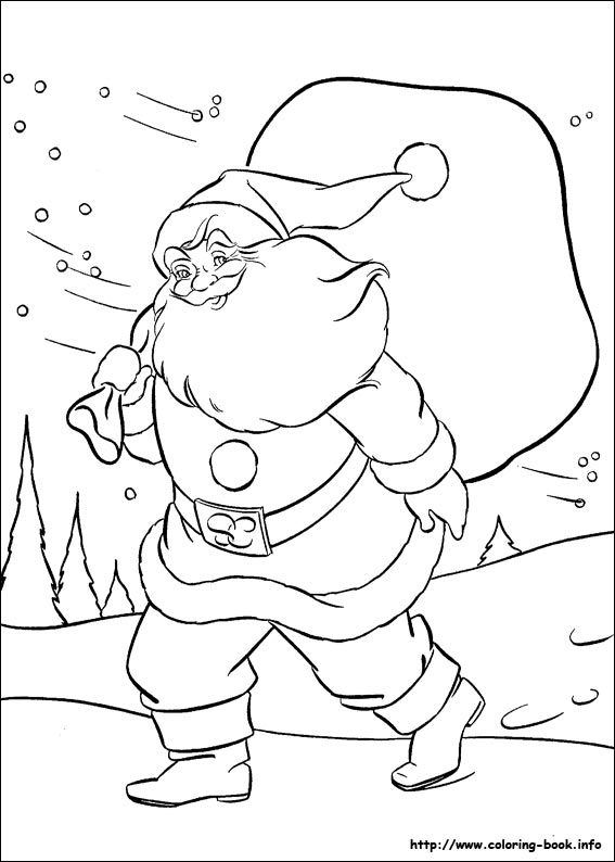 567x794 Christmas Coloring Pages On Coloring