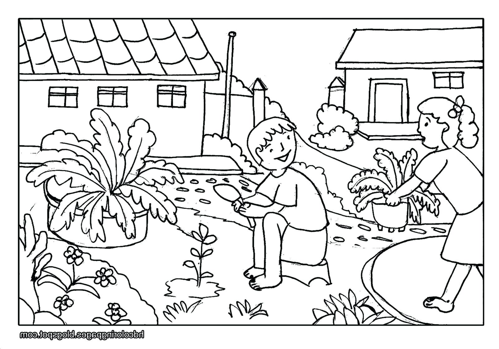 1600x1119 Coloring Scenery Coloring Pages Drawn Mountain Page 3 Country