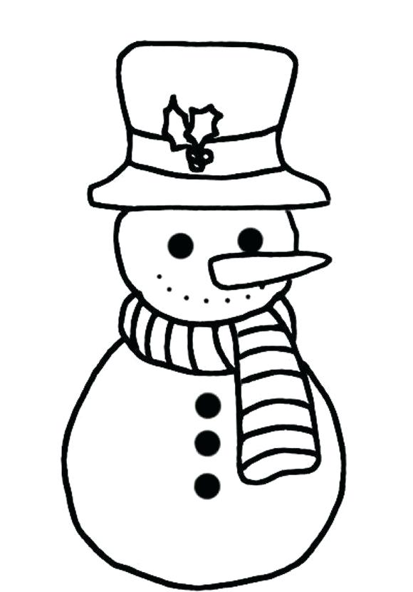 580x831 Snowman Color Pages Cortefocal.site