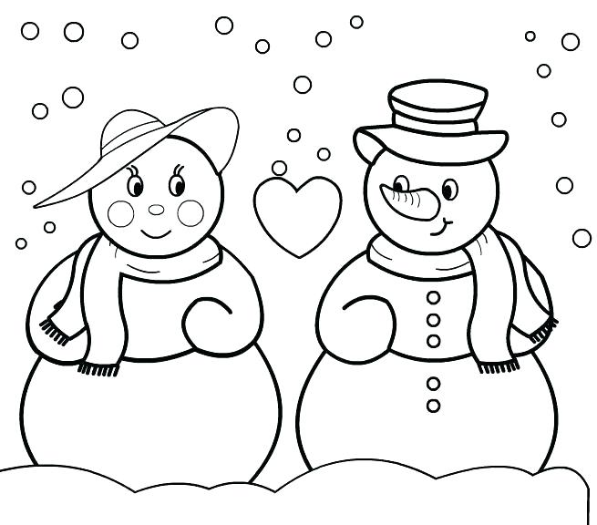 655x576 Christmas Snowman Coloring Pages Reindeer And Snowman Coloring