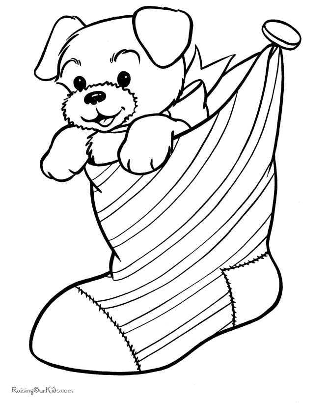 670x820 Christmas Stocking Coloring Pages For Kids Color Bros