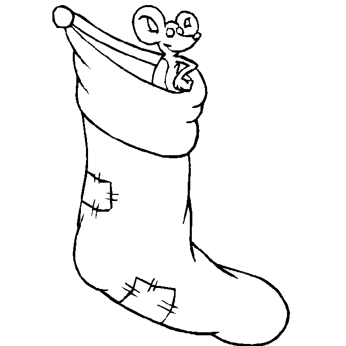 680x680 Coloring Page Christmas Coloring Page Christmas Socks