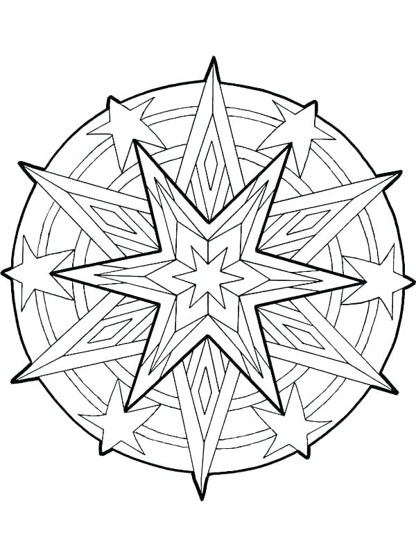 600x800 Christmas Star Coloring Page Stars Coloring Page Free Printable