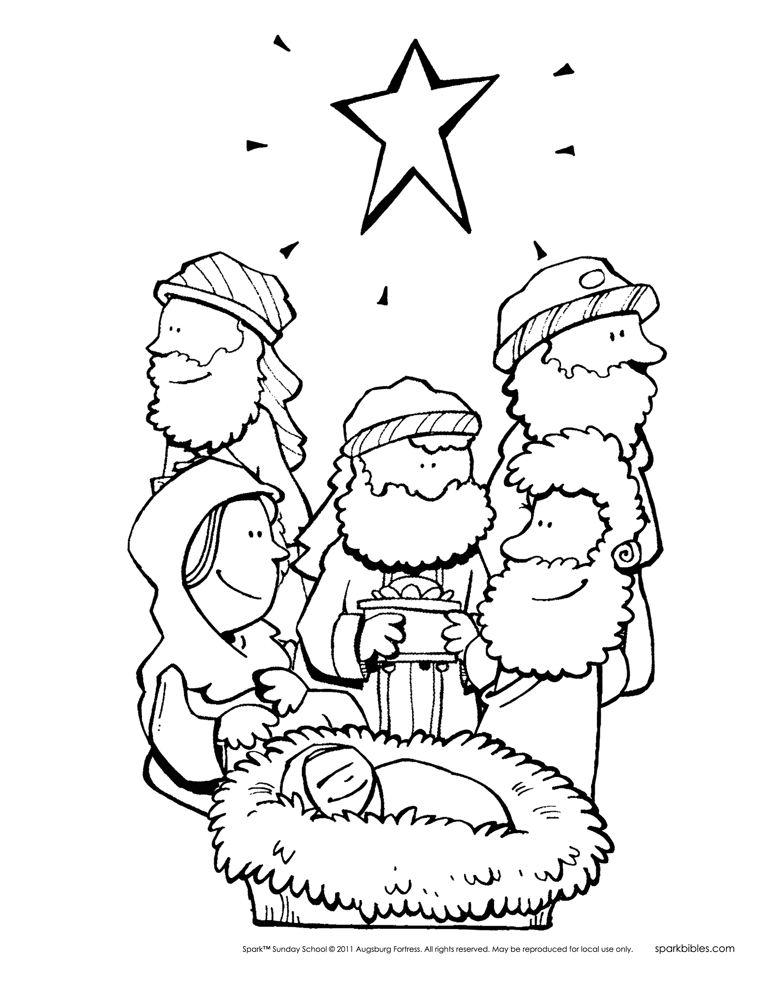 2550x3300 Christmas Story Coloring Pages