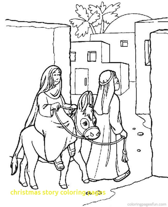 650x800 Christmas Story Coloring Pages With Night Before Christmas