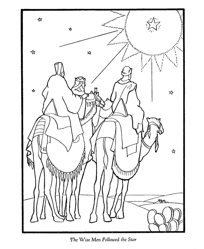 670x820 Bible Printables The Christmas Story Coloring Pages