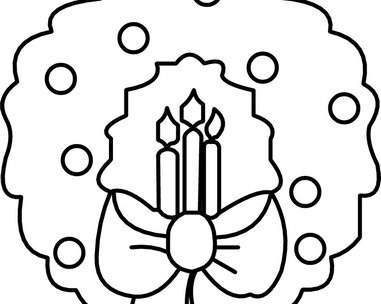 381x304 Coloring Pages Of Christmas Stuff Just Colorings