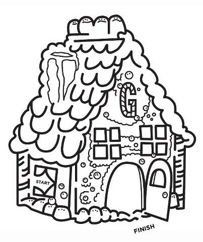 403x481 Christmas Themed Mazes, Coloring Pages Amp Word Search Fun