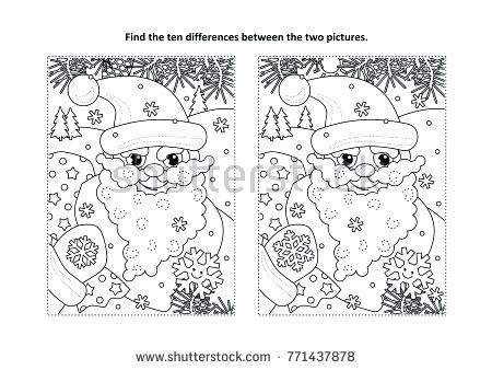 450x338 Christmas Themed Coloring Pages Synthesis.site
