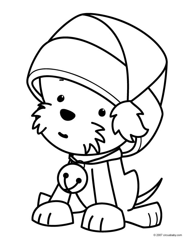 612x792 Colouring Pages Of Christmas Things
