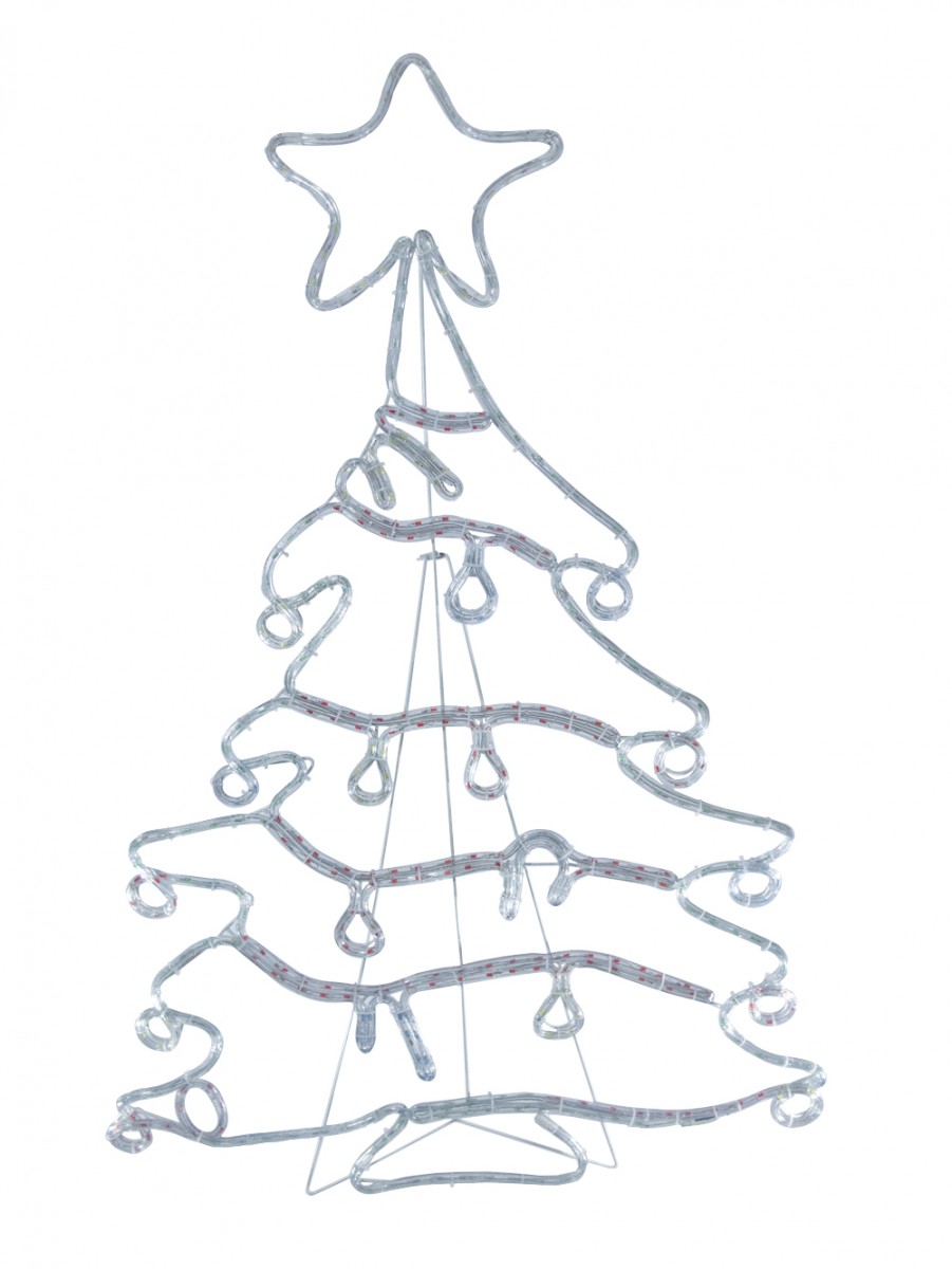 901x1200 Drawn Christmas Lights Silhouette