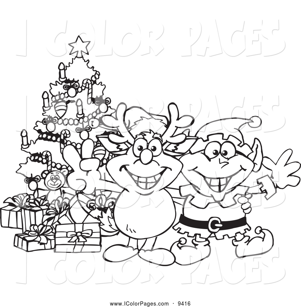 1024x1044 Royalty Free Christmas Tree Stock Coloring Page Designs
