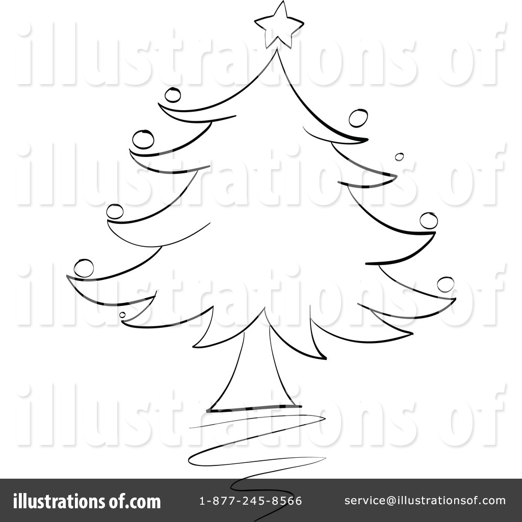 1024x1024 Christmas Tree Clipart Easy