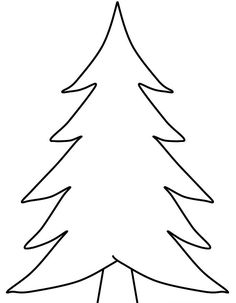 236x303 Free Pine Tree Coloring Pages (Total Of 17 Trees Plus A Few More