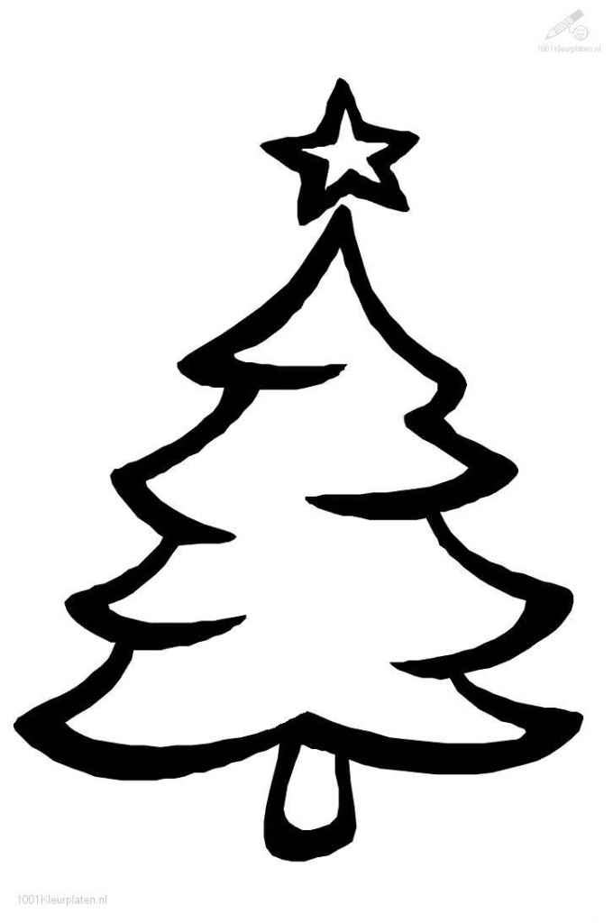 680x1024 Christmas Tree Drawings