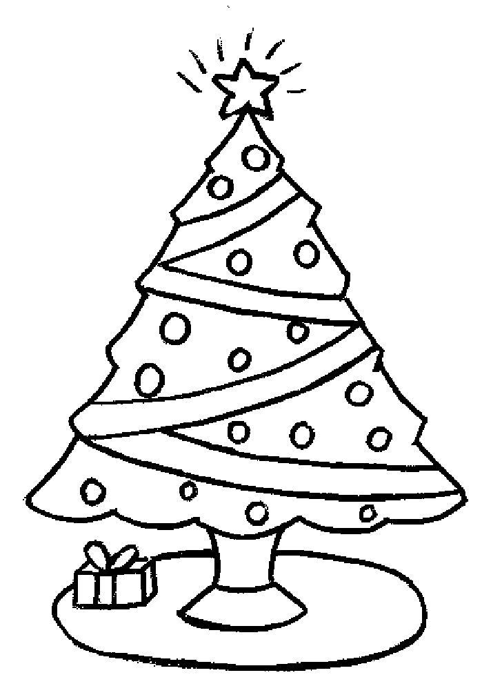 728x1007 Christmas Tree Drawing Many Interesting Cliparts