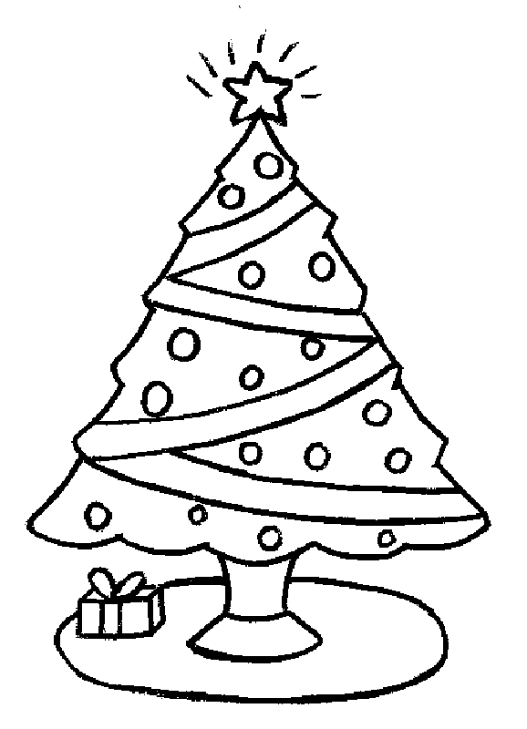 Christmas Tree Star Drawing at GetDrawings | Free download