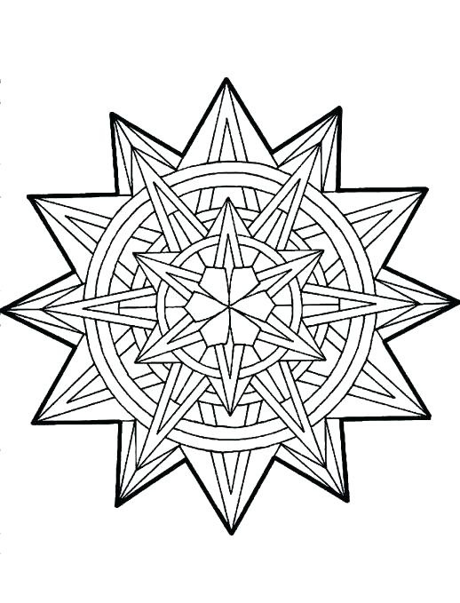 518x679 Christmas Star Coloring Page Tree Star Coloring Sheet Star