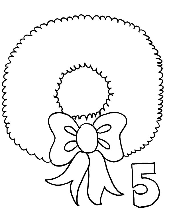 600x756 Drawing Christmas Wreaths Coloring Pages Coloring Sun