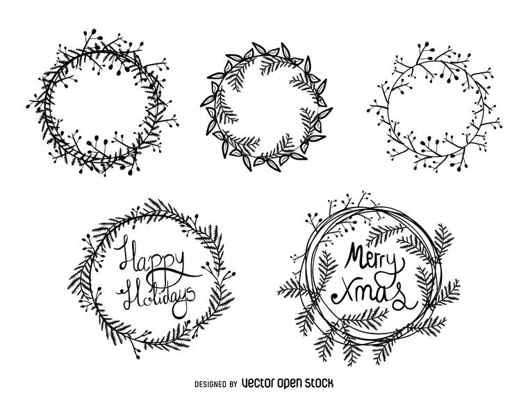 760x570 Bampw Christmas Wreath Set