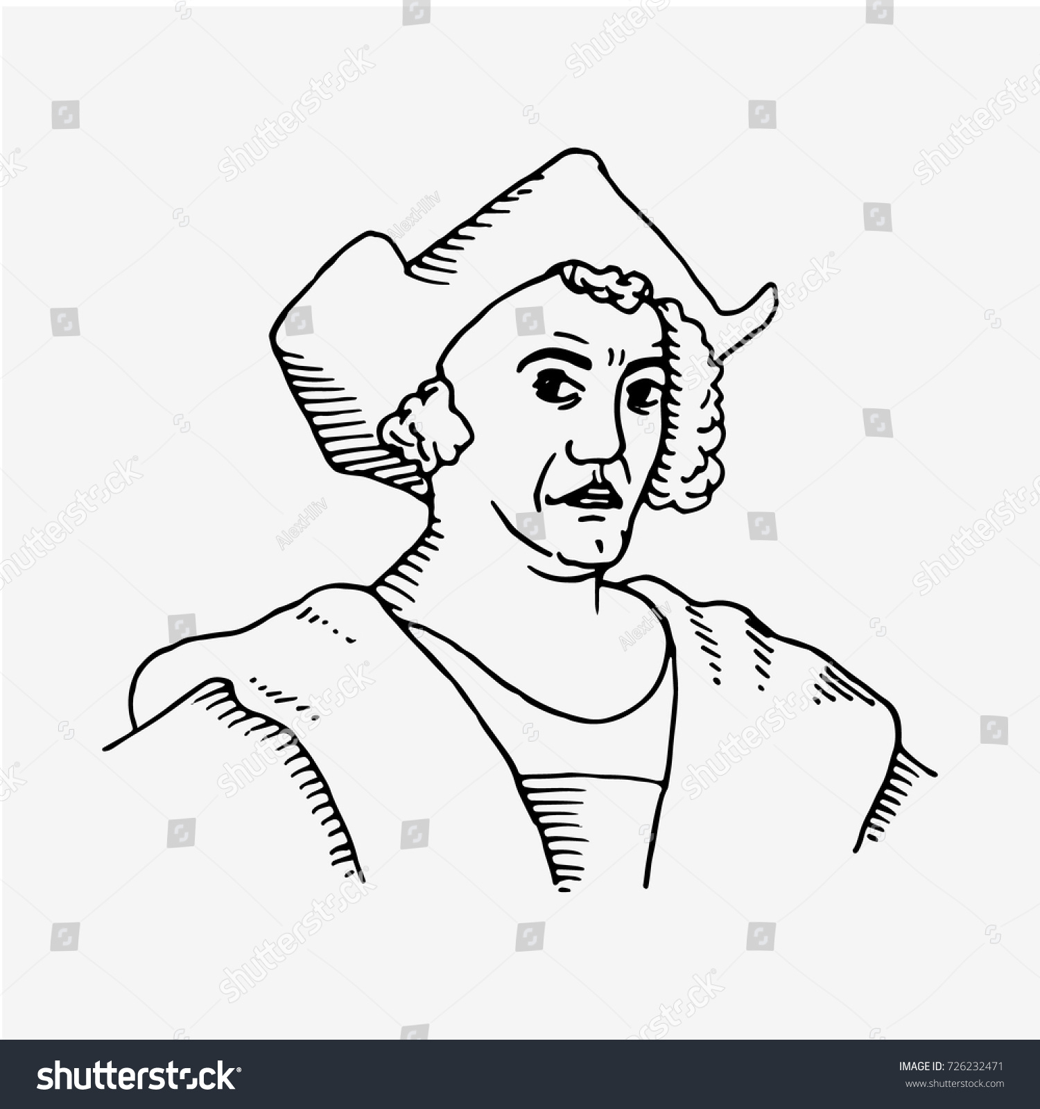 Christopher Columbus Drawing at GetDrawings | Free download