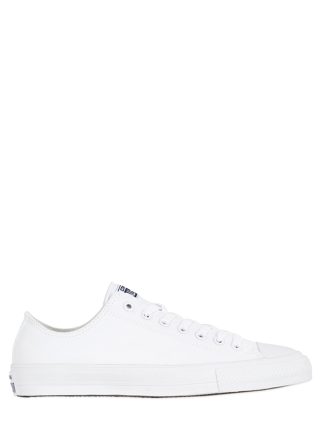 1125x1500 Converse Chuck Taylor Ii Ox Canvas Sneakers White Women Shoes