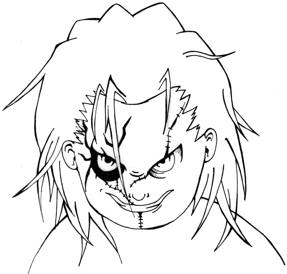 Chucky Drawing at GetDrawings | Free download