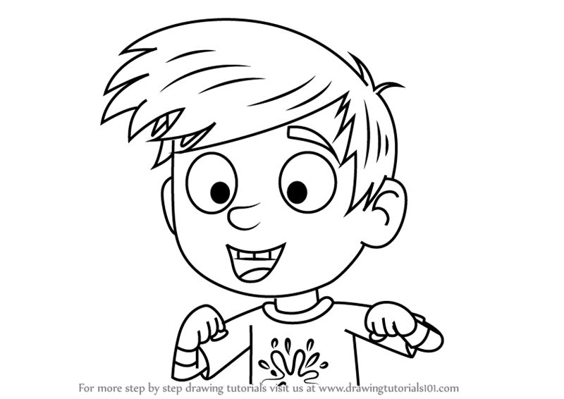 800x566 Learn How To Draw Chucky From Pound Puppies (Pound Puppies) Step
