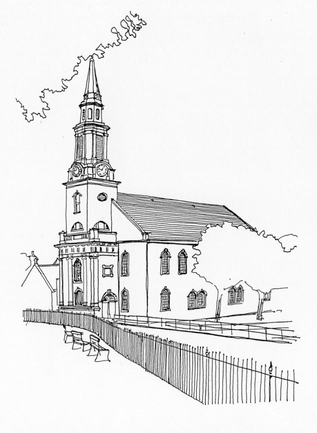 633x864 Banff Parish Church