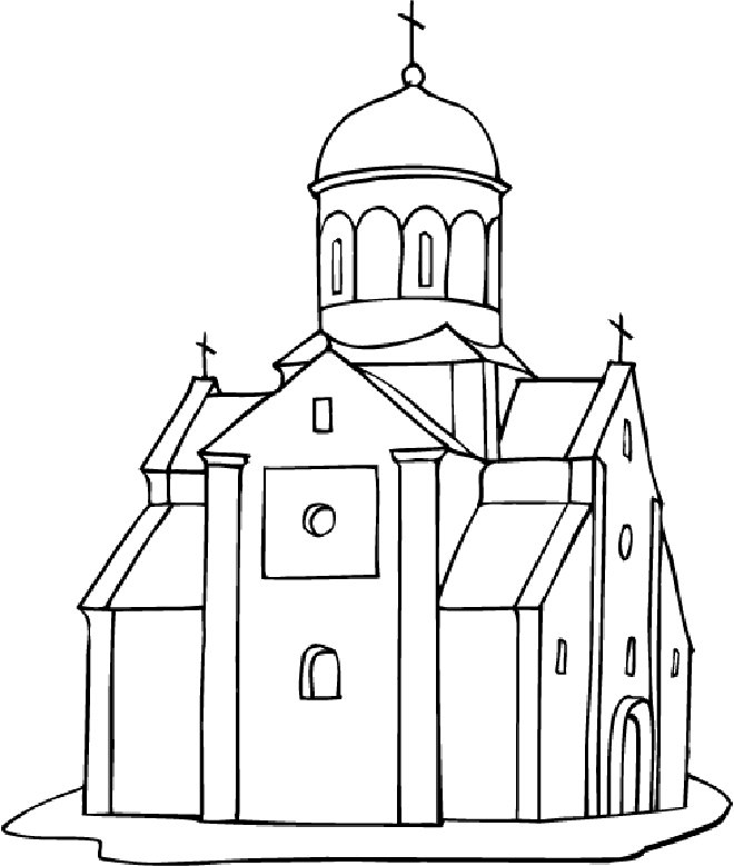 Download Church Outline Drawing at GetDrawings.com | Free for ...