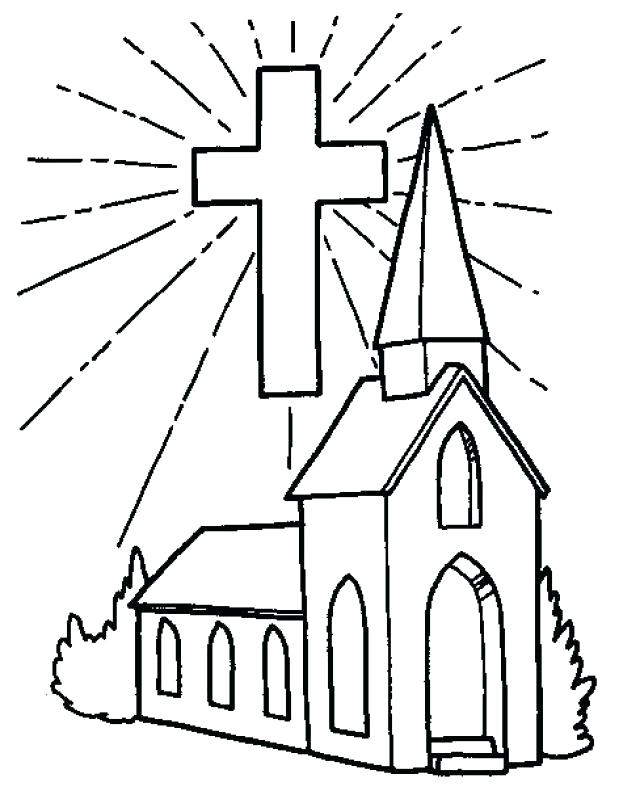 640x795 Coloring Pages For Church Best Coloring Pages