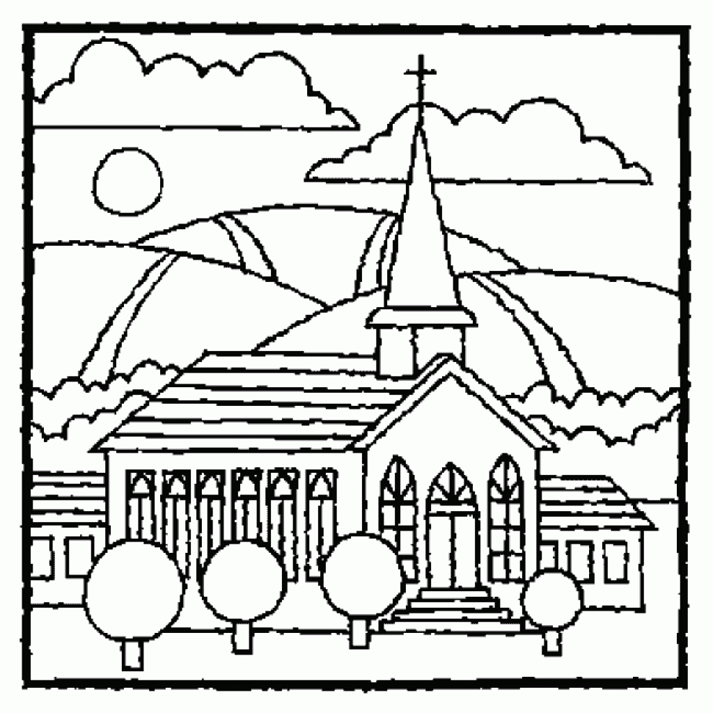 1024x1024 Church Coloring Pages Awana Churches And Sunday School