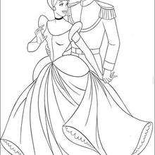 220x220 Cinderella And The Prince Coloring Pages
