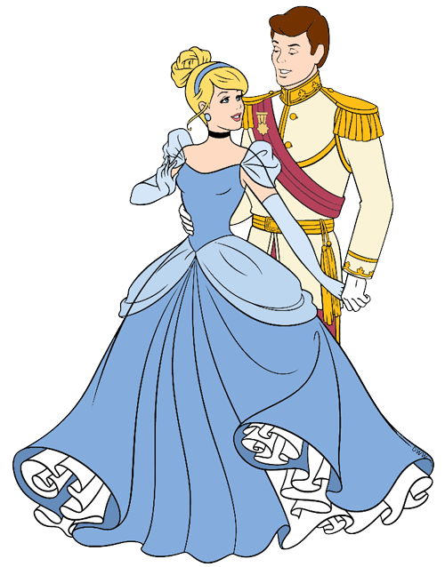 500x638 Cinderella And Prince Charming Clip Art Disney Clip Art Galore