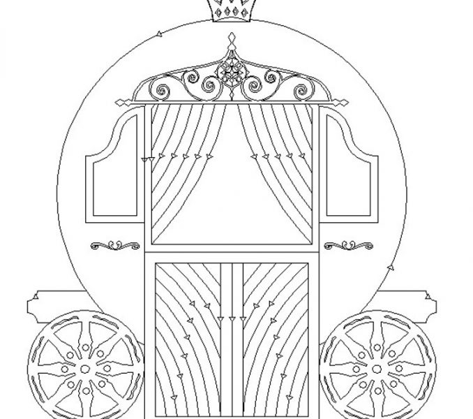 Cinderella Carriage Drawing at GetDrawings | Free download