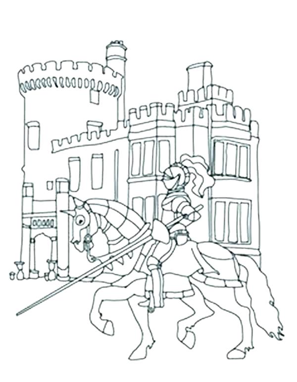 600x773 Disney Castle Coloring Page Genesisar.co