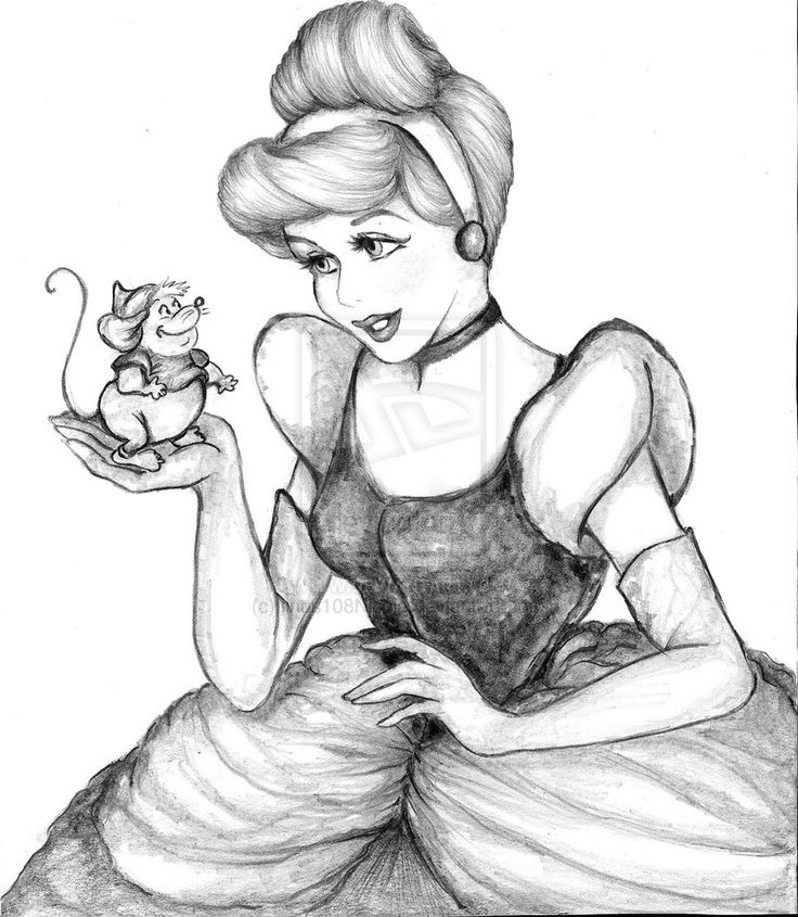 736x845 Gallery Pencil Sketches Of Cinderella,