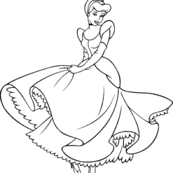 250x250 Cinderella Drawing, Pencil, Sketch, Colorful, Realistic Art Images