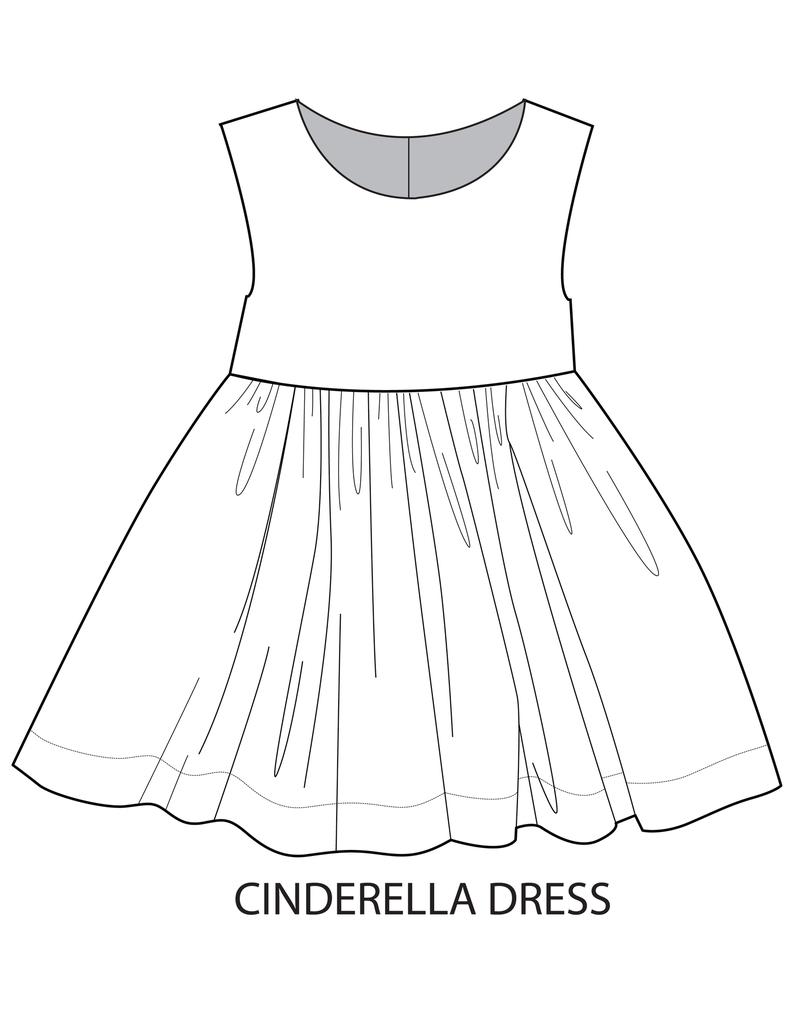 792x1024 Beatrice Riley Childrens Cinderella Dress Hand Made