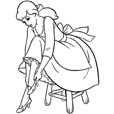 230x230 Top 25 Free Printable Cinderella Coloring Pages Online