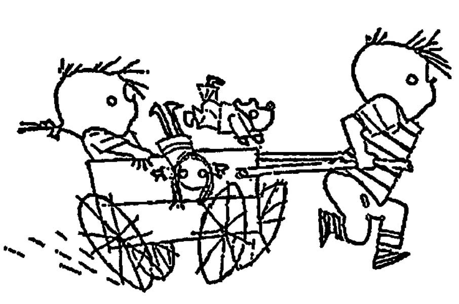 906x600 Horse And Carriage Coloring Page. Princess Coloring Page
