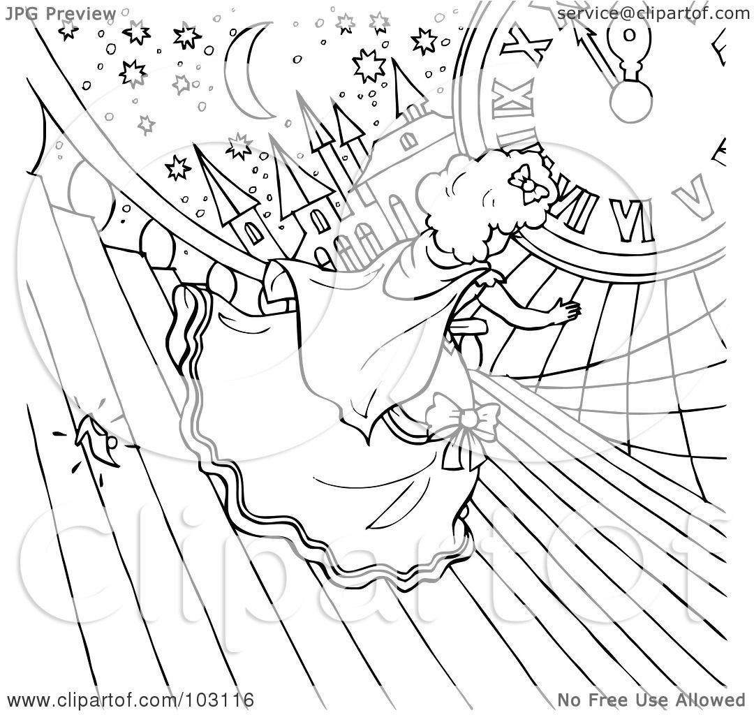 1080x1024 Royalty Free (Rf) Clipart Illustration Of A Coloring Page Outline