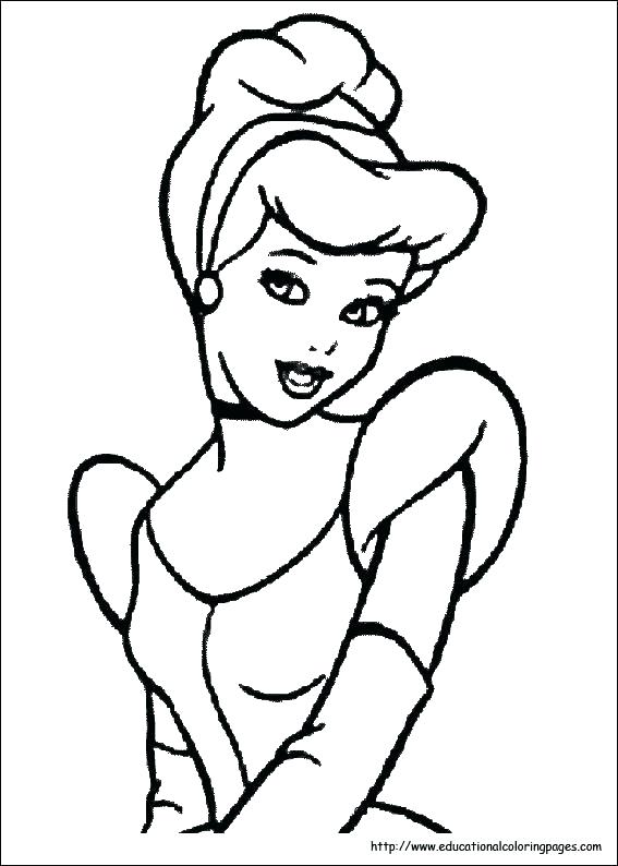 567x794 Cinderella Coloring Page Coloring Pages Coloring Page Of S Glass