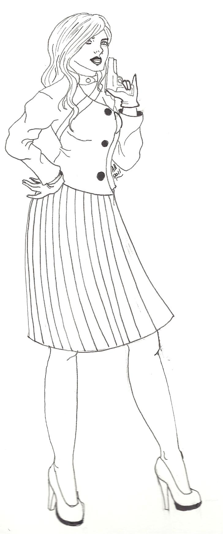 728x1743 Gorgeous Design Cinderella Outline 25 Best Silhouette Ideas