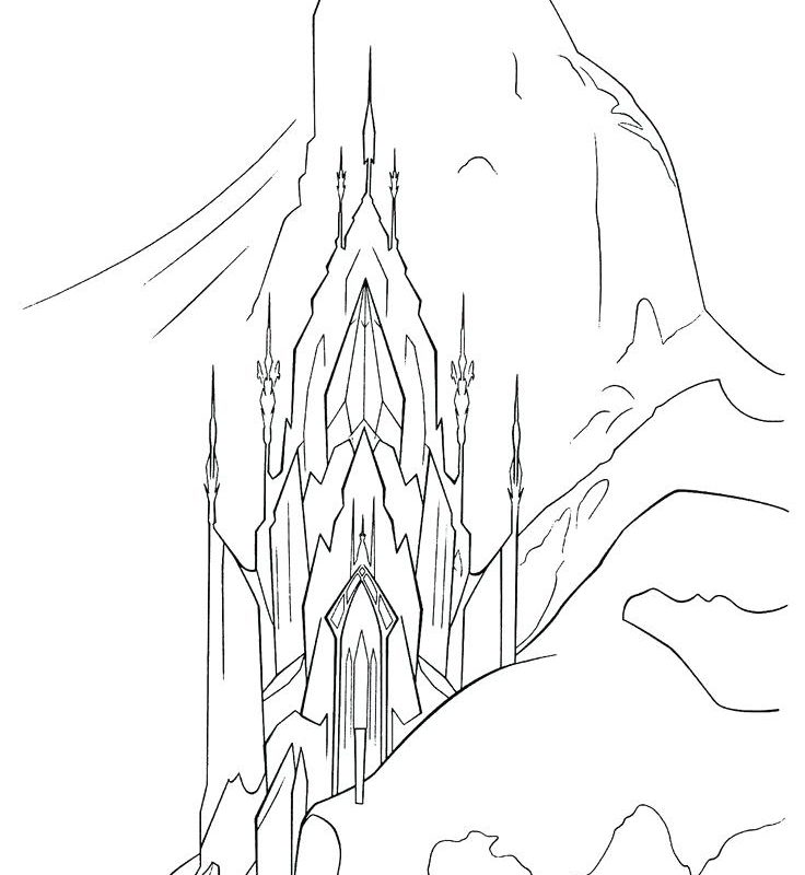 736x800 Castle Coloring Pages Download And Print Free Printable Kids