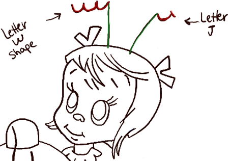 450x316 How To Draw Cindy Lou Who From How The Grinch Stole Christmas