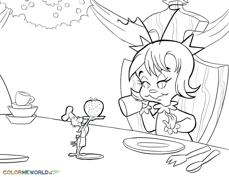 736x568 Cindy Lou Who Coloring Pages Coloring Pages Free Printable