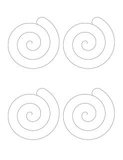 247x320 Cinnamon Roll Template For Synonym Rolls
